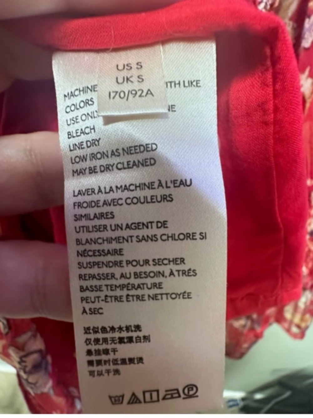 FREE PEOPLE "Closer to Your Heart" V-Neck Tiered Mini-Dress EUC/sz S - Picture 14 of 14